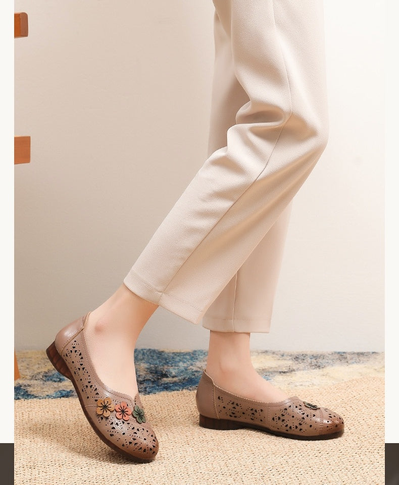 Faux Leather Sandals