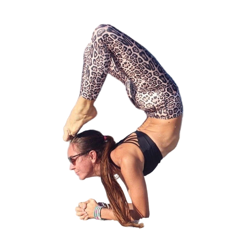 Leopard Print Push Up Leggings