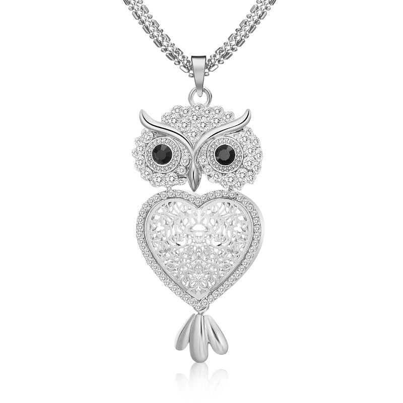 Golden Owl Necklace