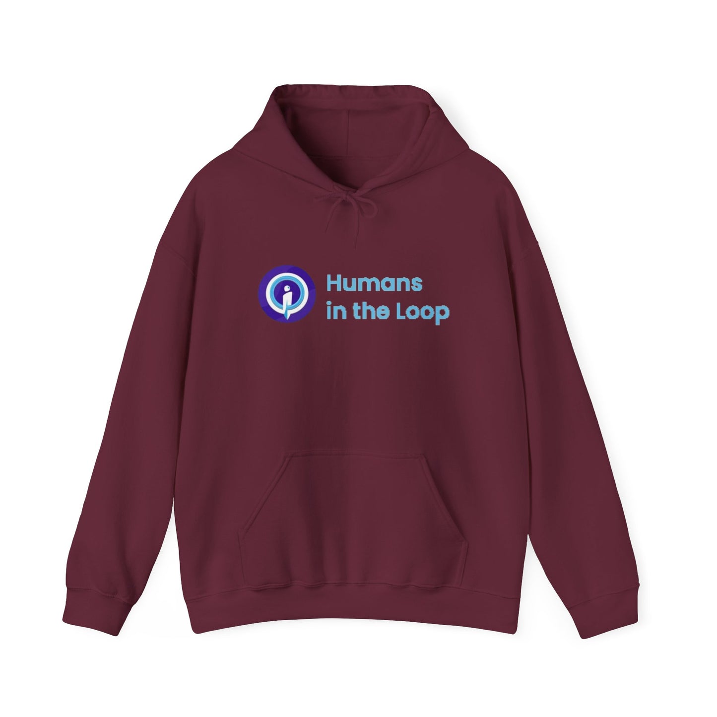 "Humans in the Loop" Heavy Blend Hoodie - Unisex