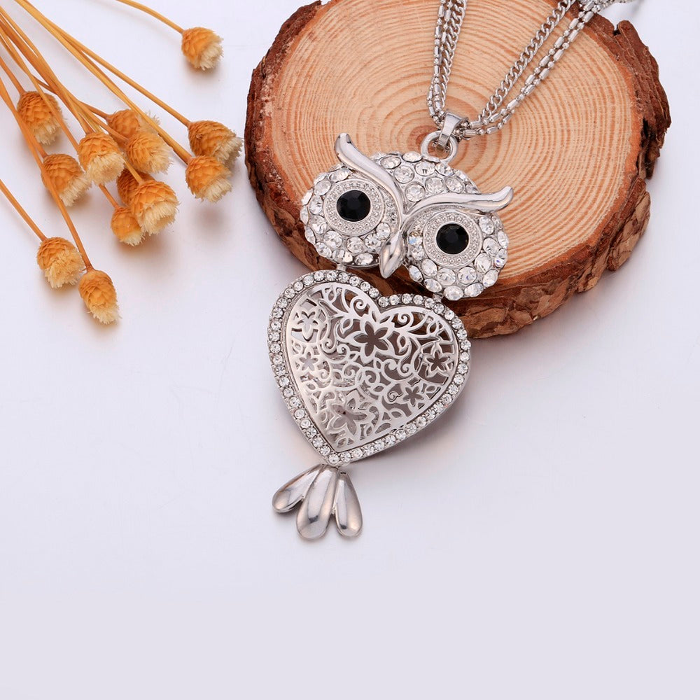 Golden Owl Necklace