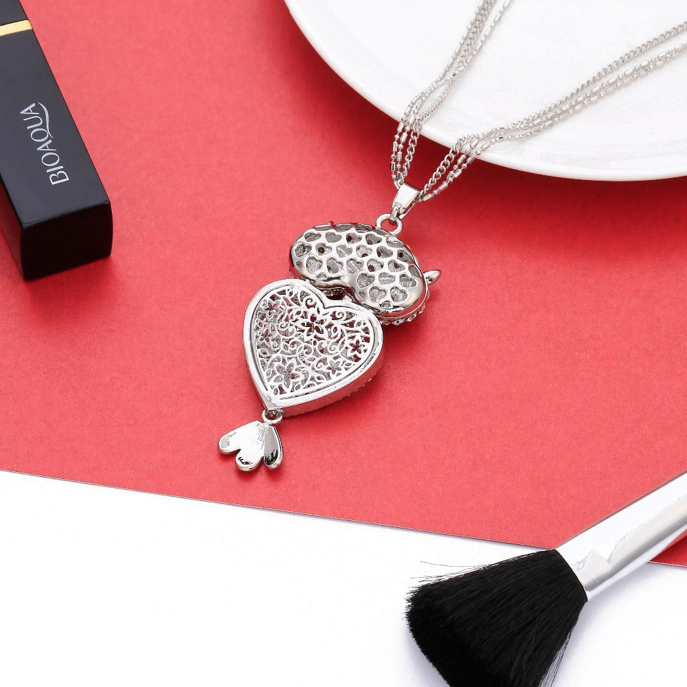 Golden Owl Necklace