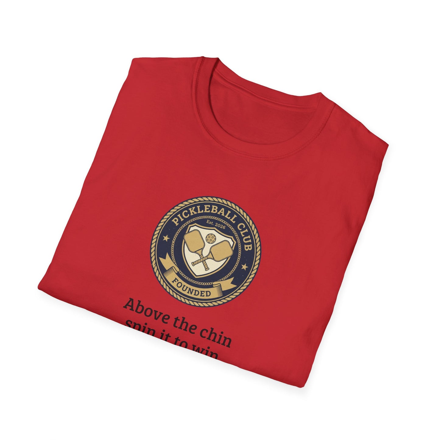 Pickleball Unisex Softstyle T-Shirt - 100% Cotton