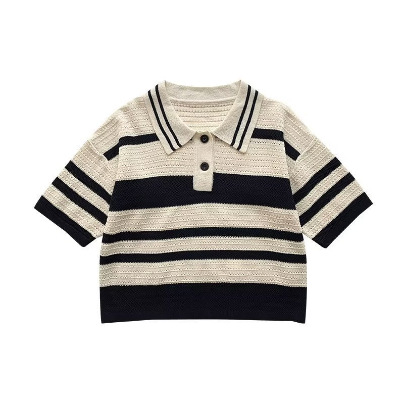 Boys Short-Sleeved Polo T-shirt
