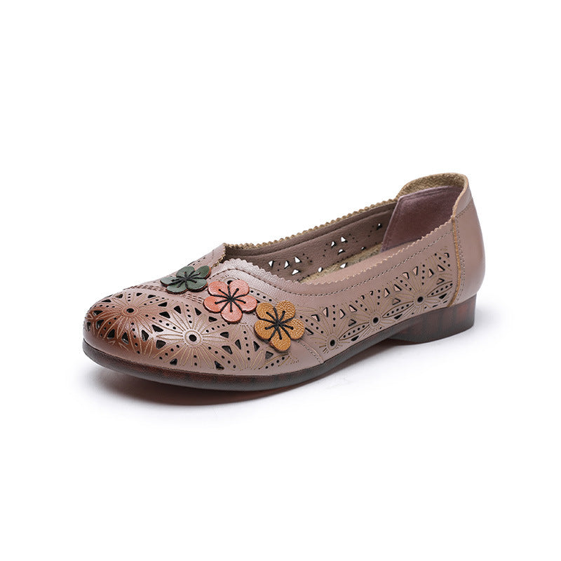 Faux Leather Sandals
