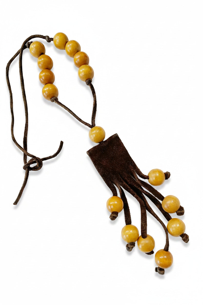 African Leather Lariat - TTP