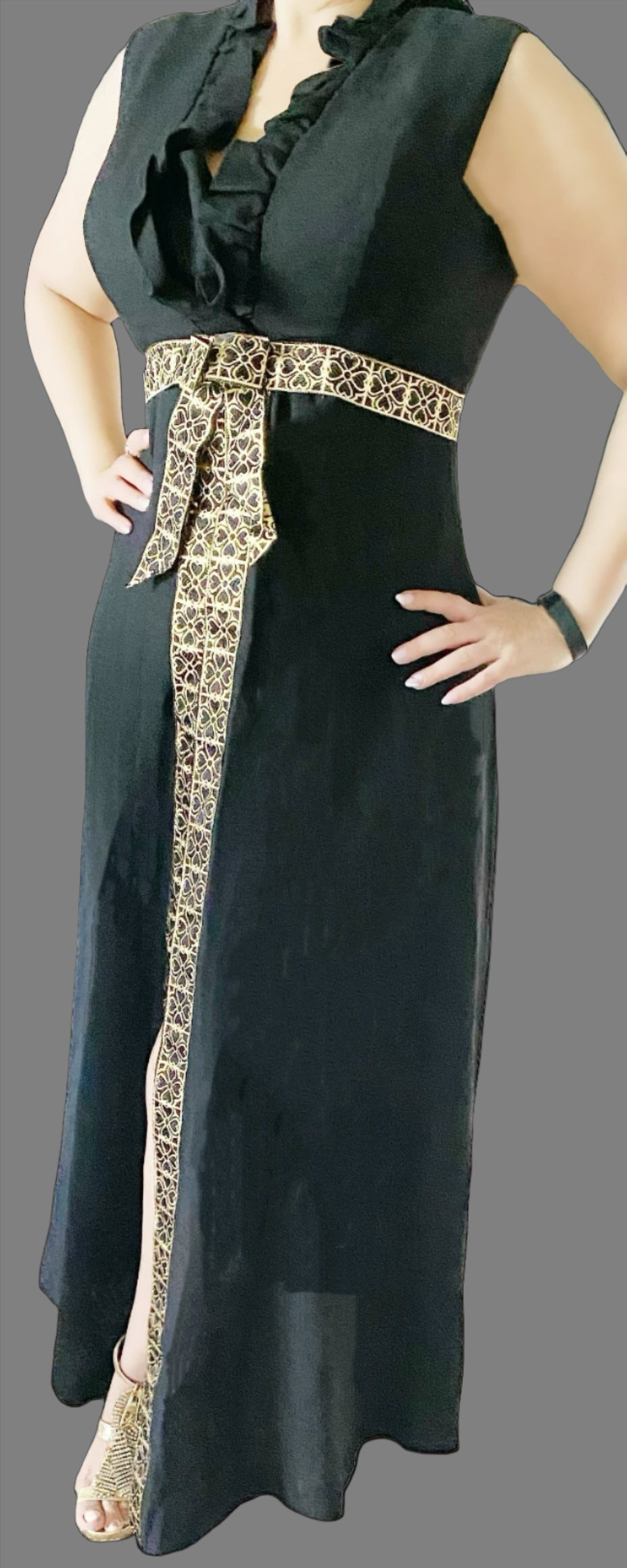 Black Modern AbayaIITTP