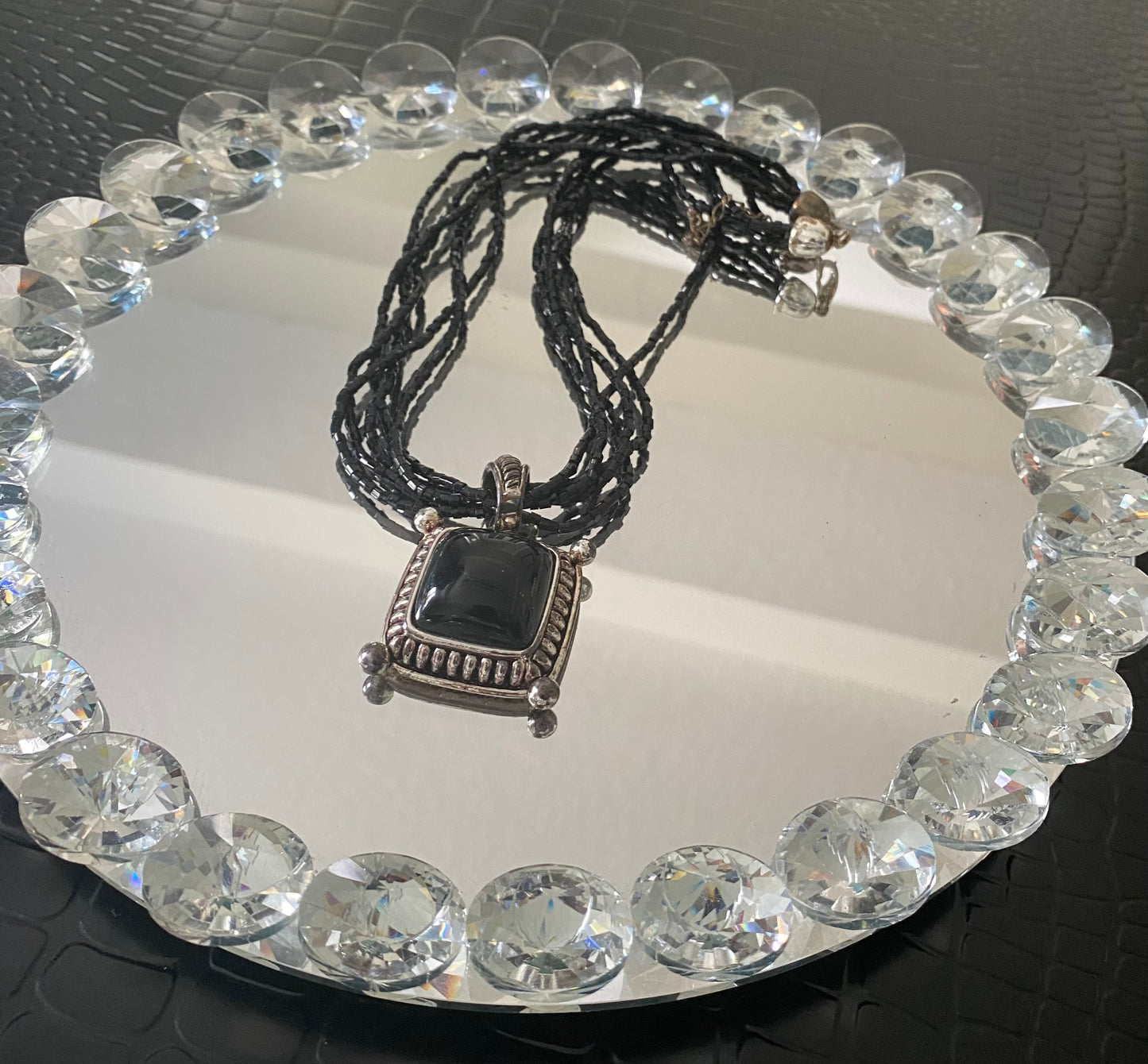 Black Onyx Vintage Necklace - TTP
