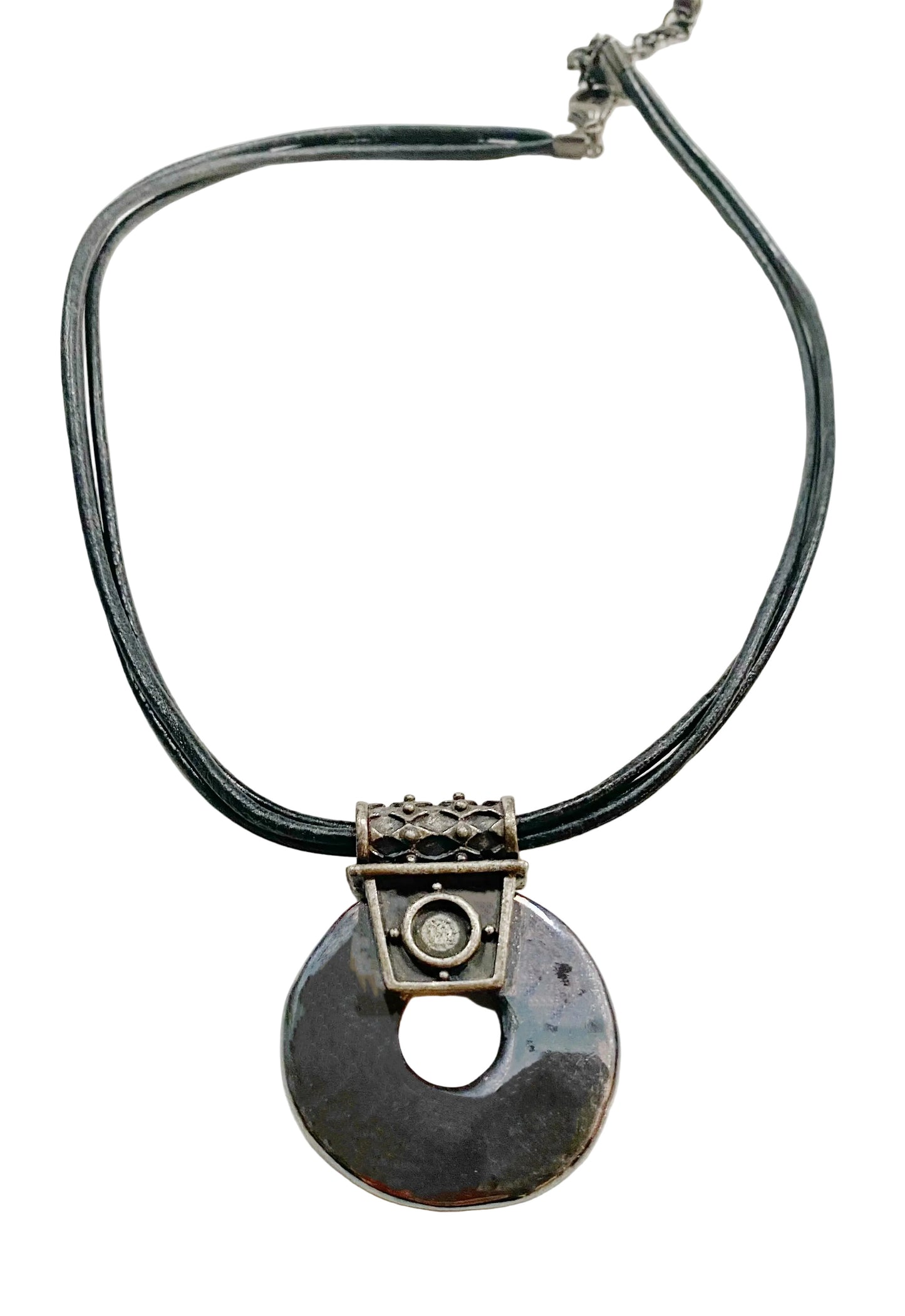 Black Pendant Necklace - TTP