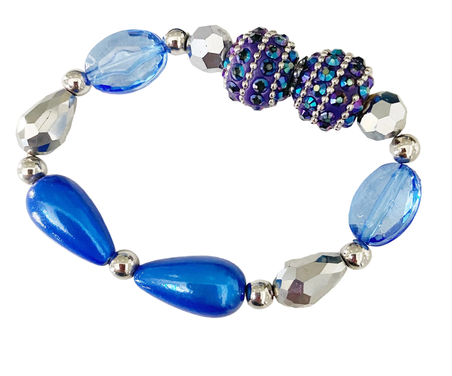 Blue Beaded Bracelet - TTP