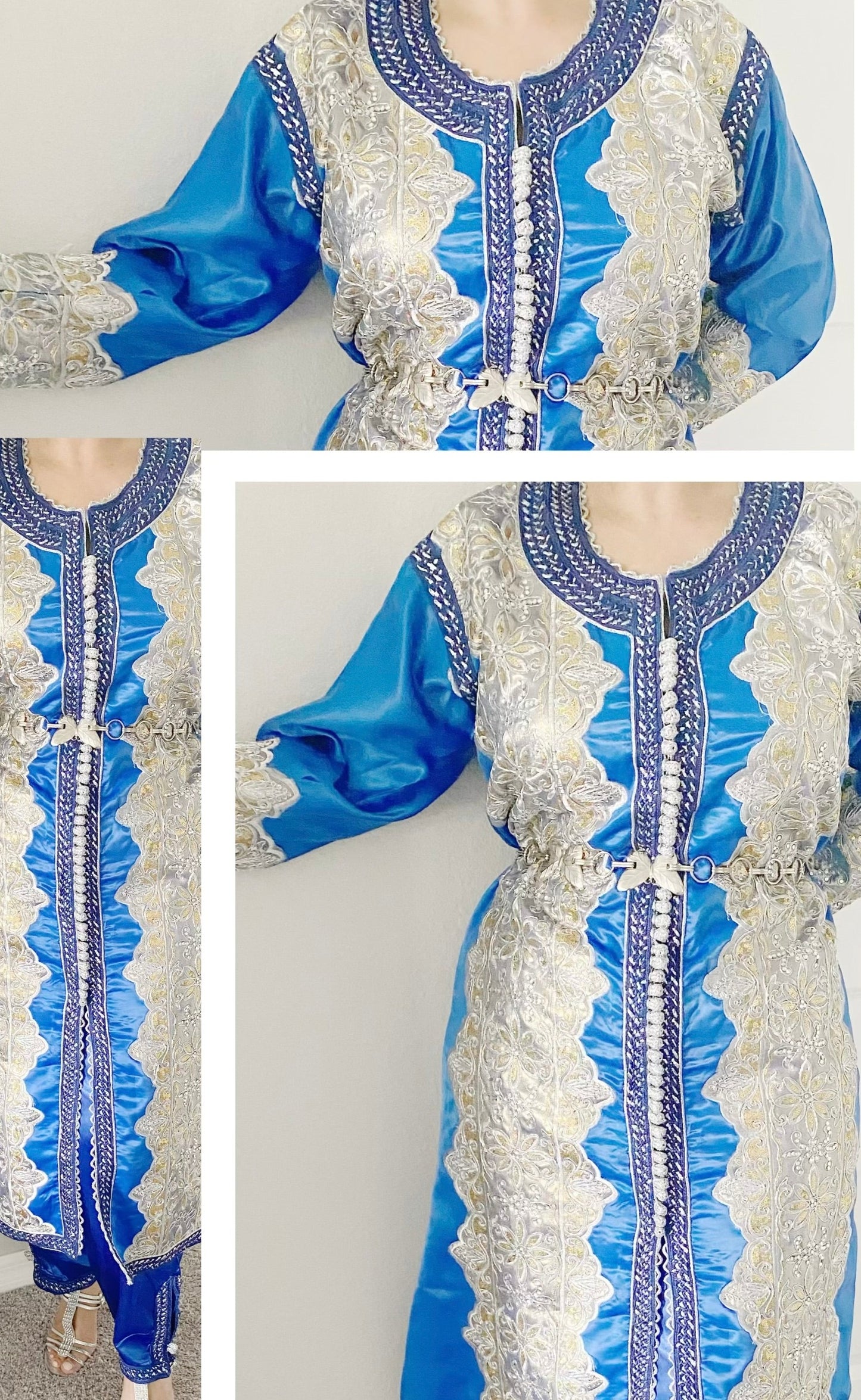 Blue Silver Caftan - TTP