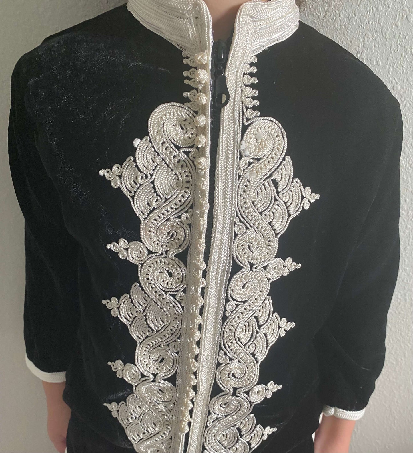 Boys Black Velvet TunicIITTP