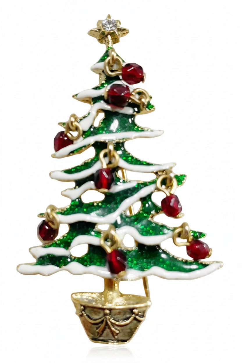 Christmas Tree Brooch - TTP