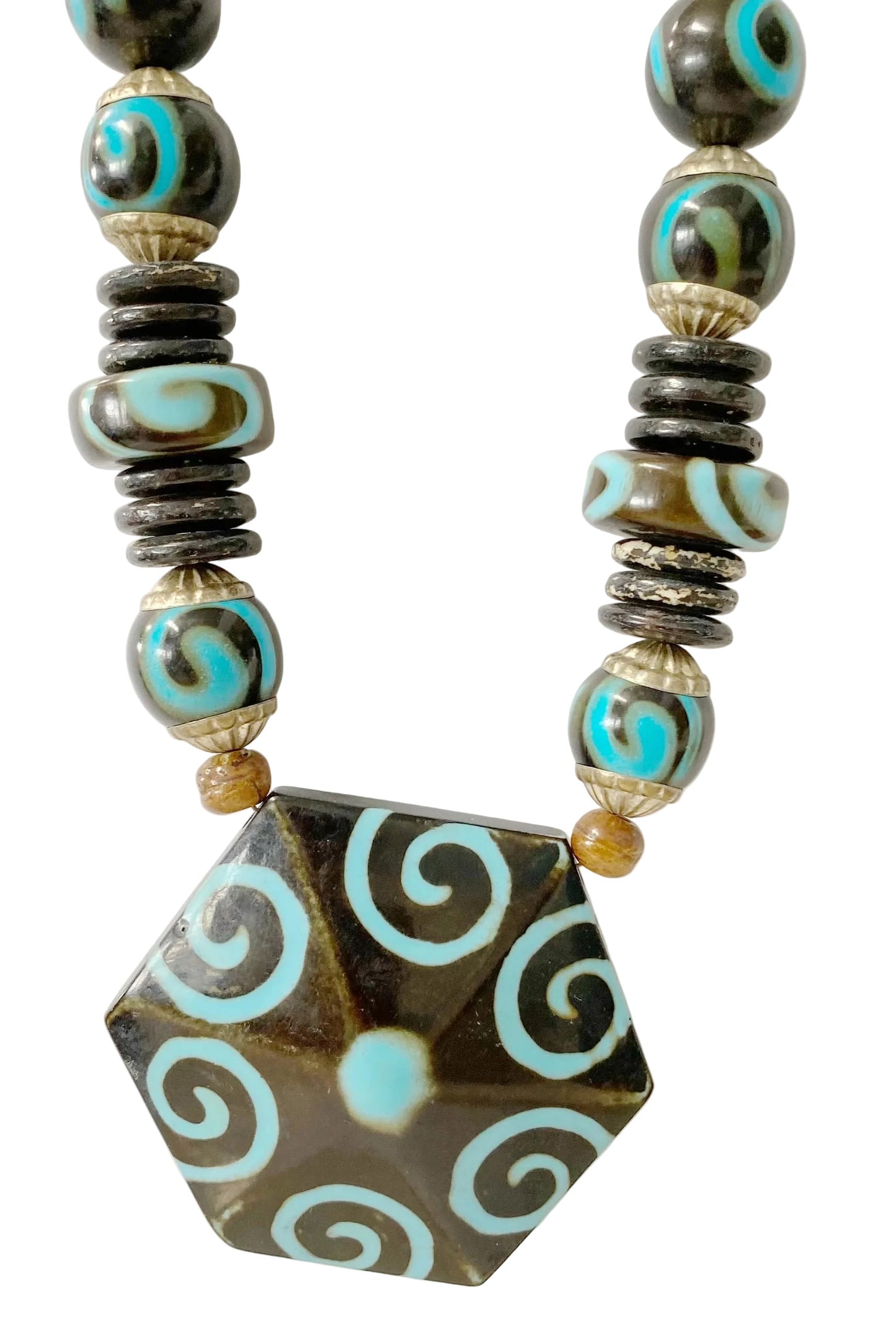 Flower Swirl Necklace - TTP