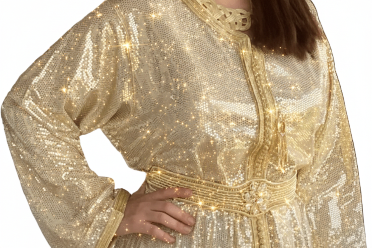 Sparkly Golden KaftanIITTP
