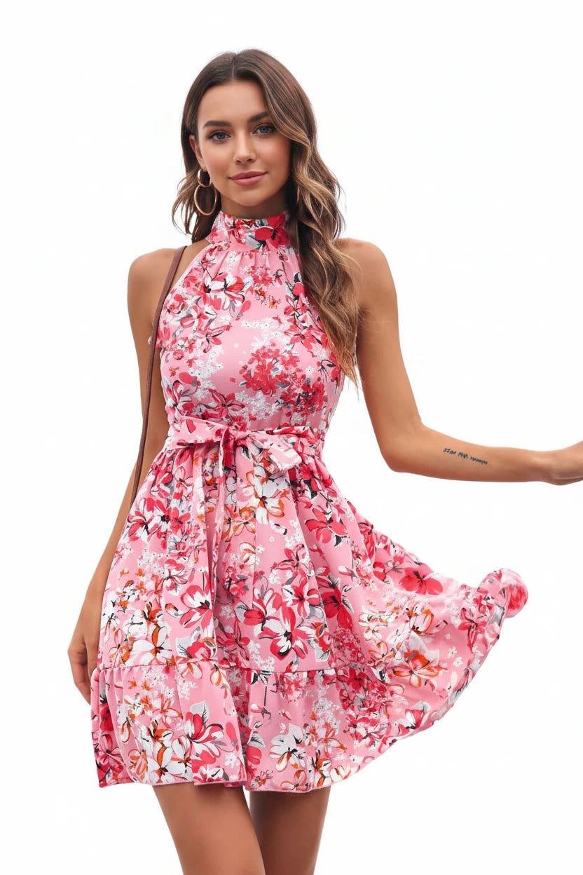 floral summer dress-TTP