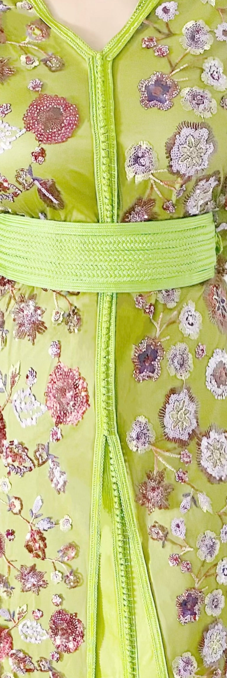 Moroccan Floral Caftan - TTP