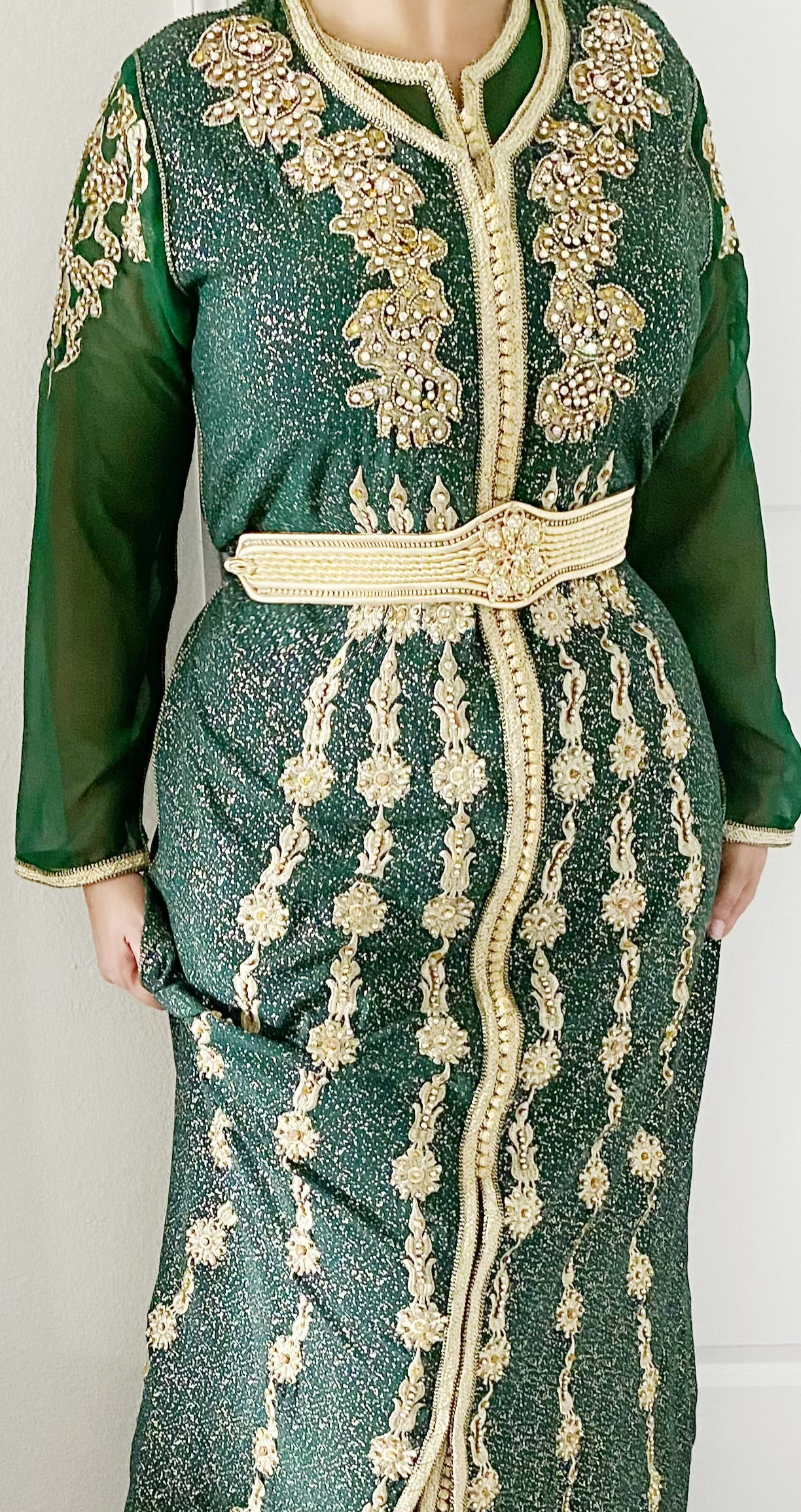 Moroccan Green Caftan - TTP