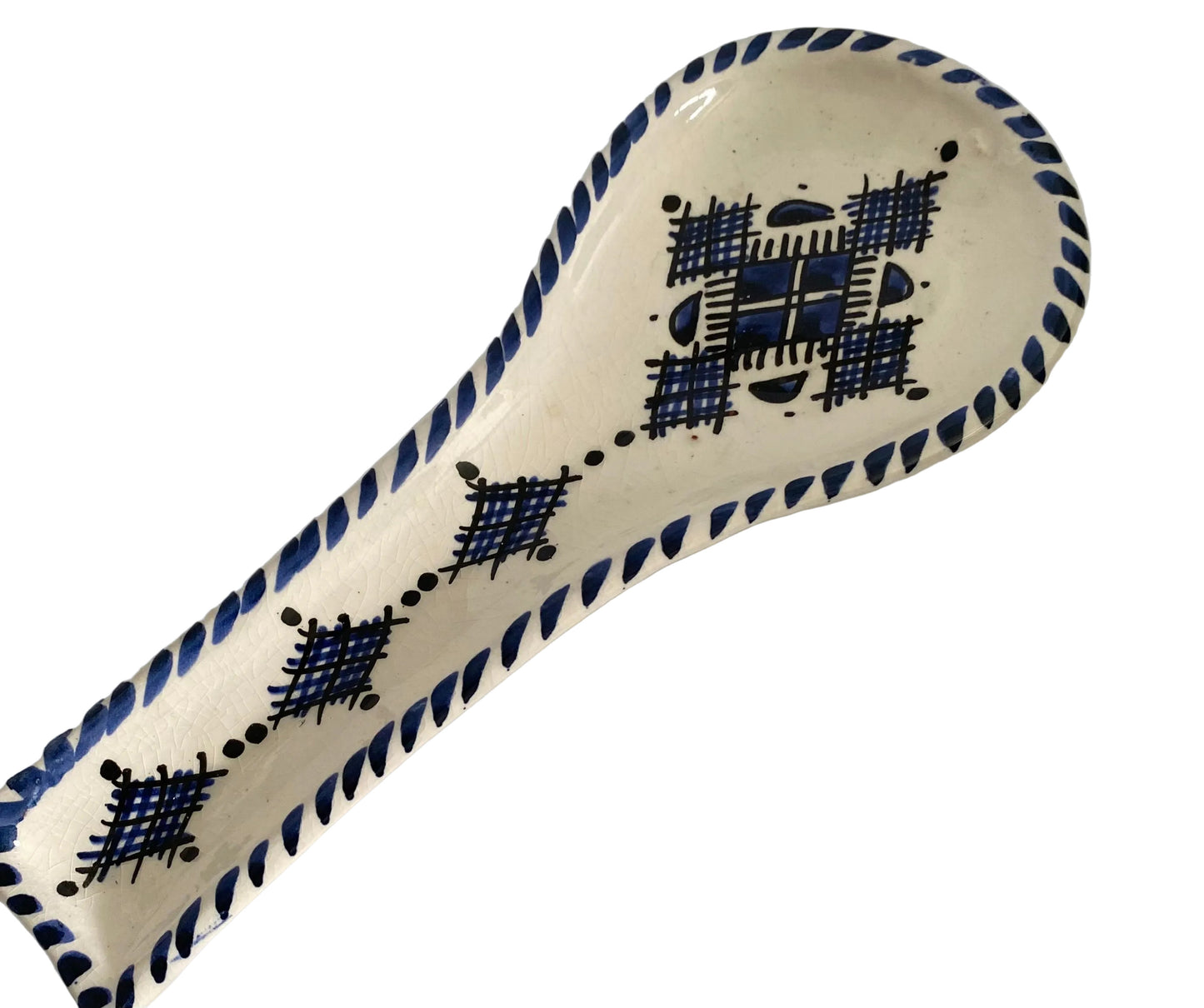 North African Pottery Spoon Rest