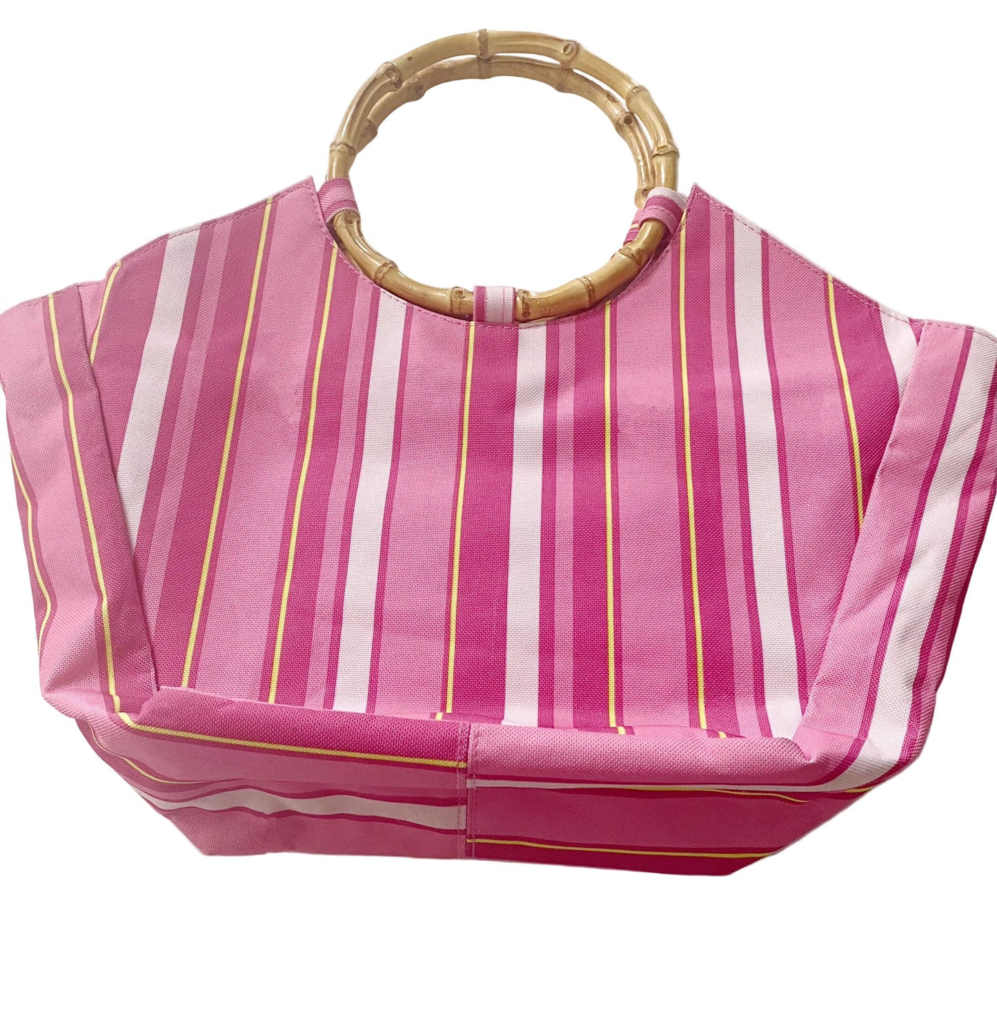 Pink Stripe Tote Bag - TTP