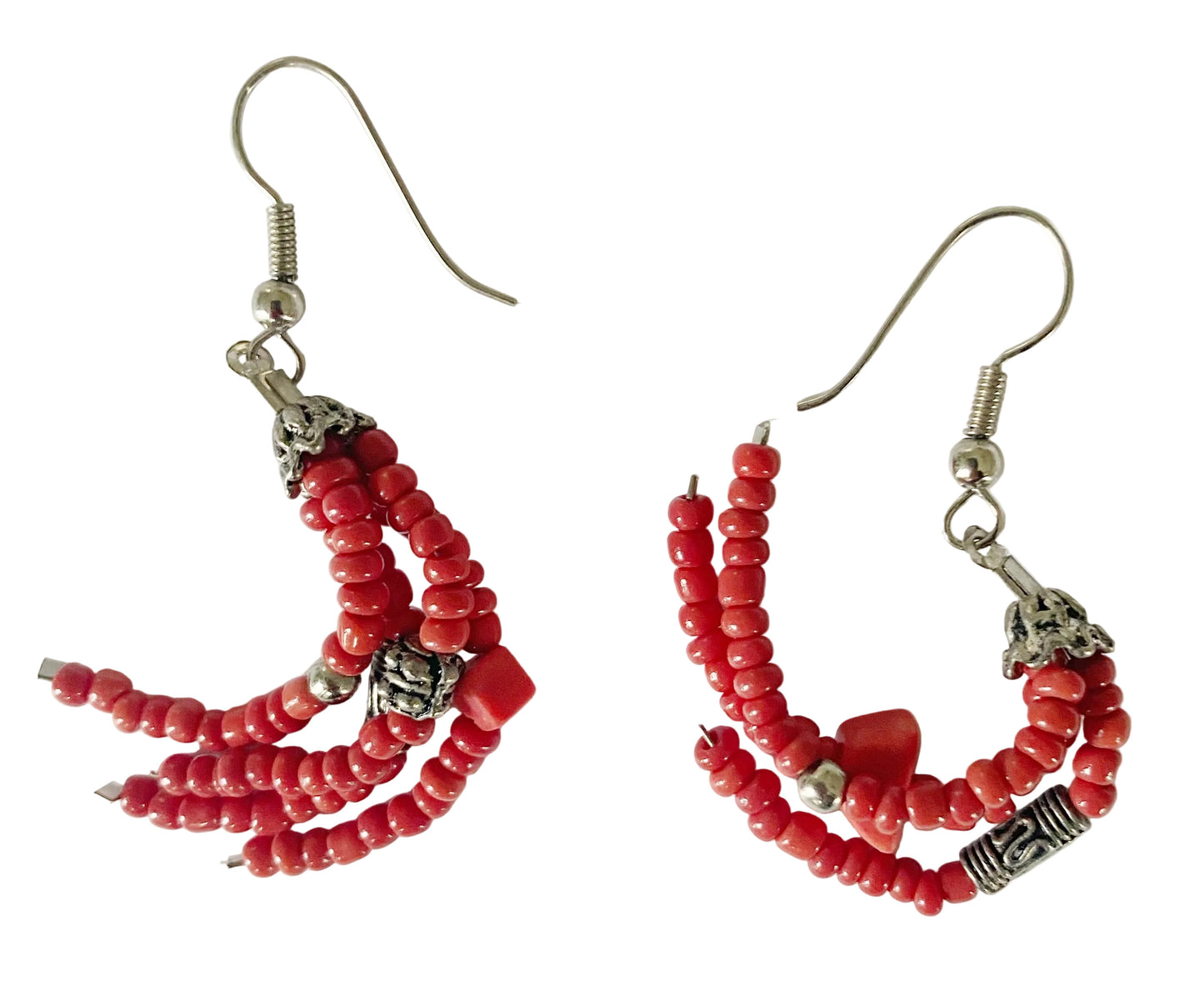 Red Coral Earrings - TTP
