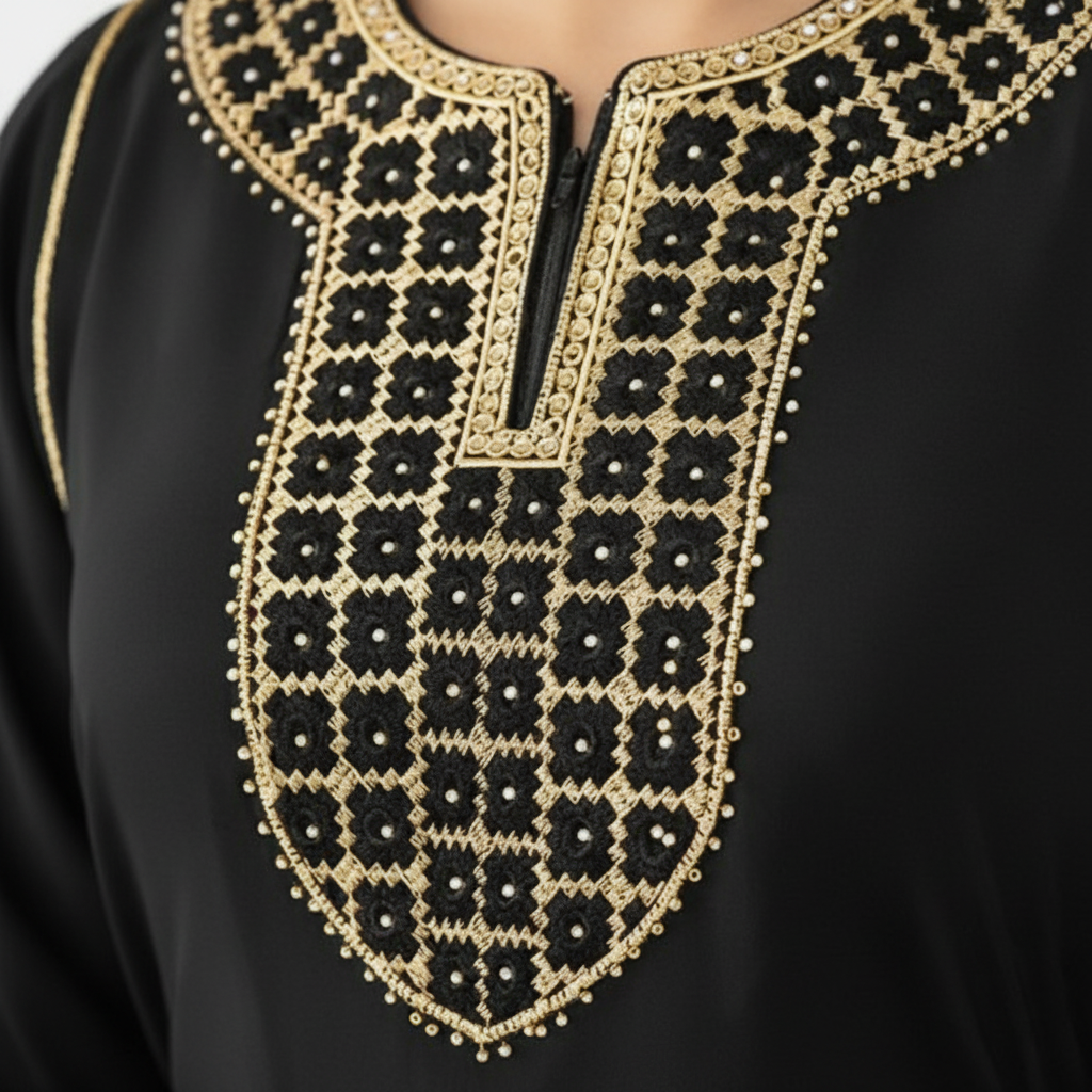 Saudi Black Caftan - TTP