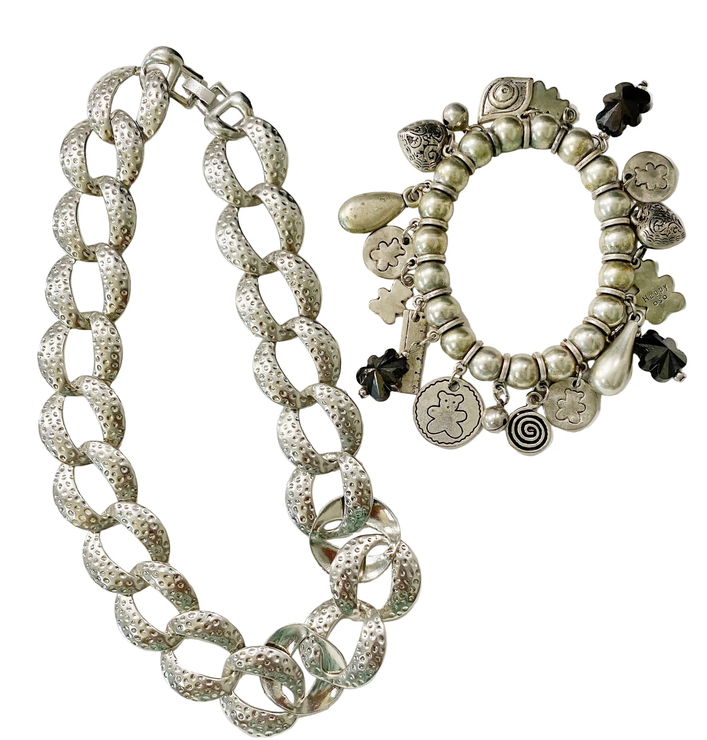 Silver Chain and bracelet - TTP
