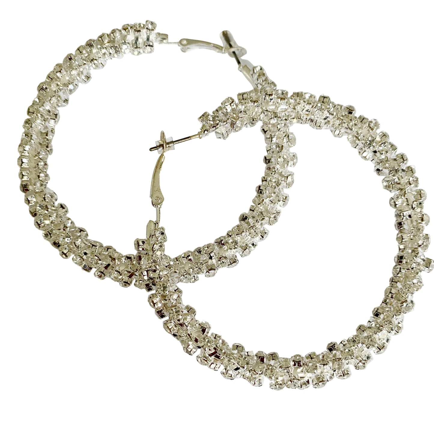 Silver Plated Hoop Earrings - TTP