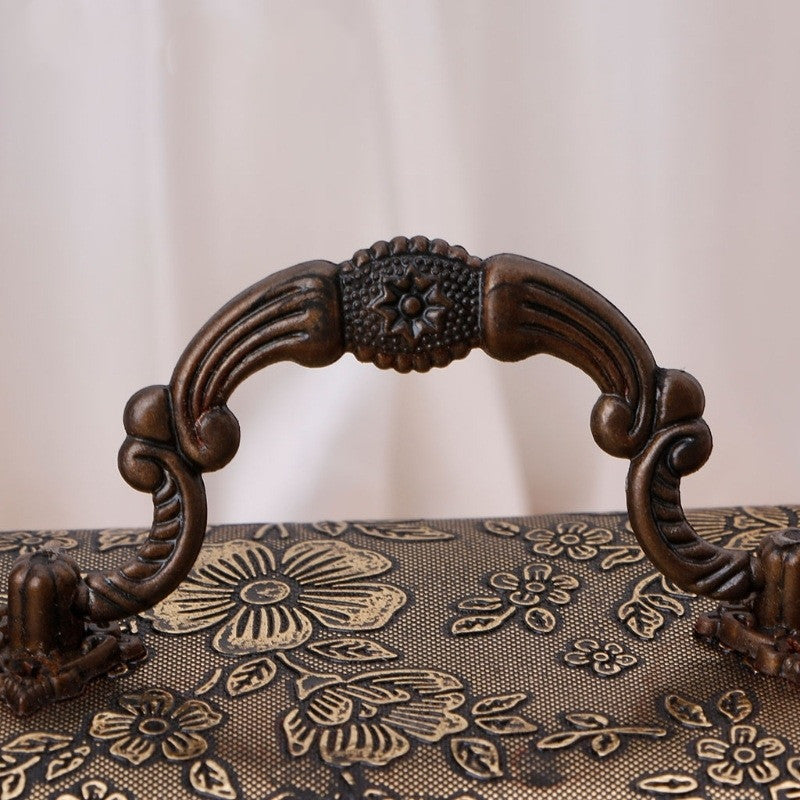 Small Vintage Jewelry Box Treasure Organizer - TTP