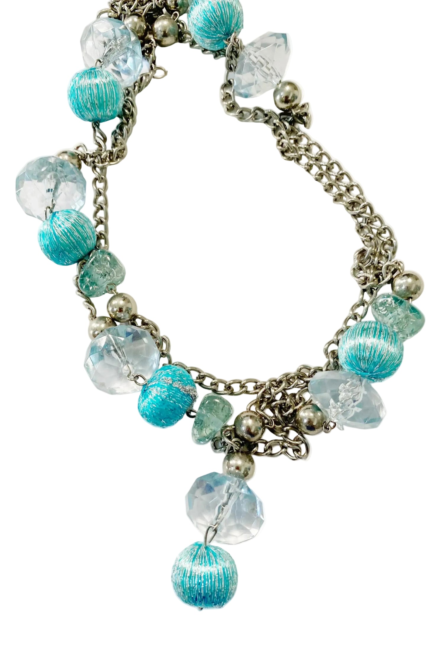 Spanish Blue Lariat Necklace - TTP