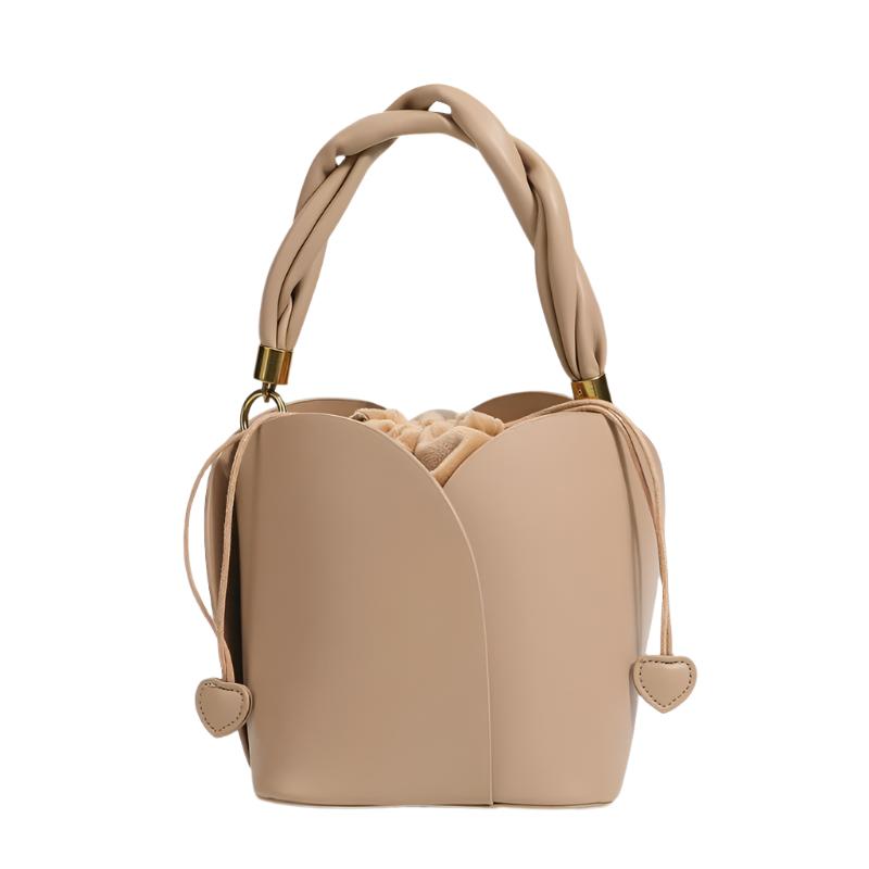 Style Fashion Women Bag In Handbags Genuine Leather Tote Sling Shoulder Ladies Handbag Luxury Flowers Design Bucket Bags - TTP