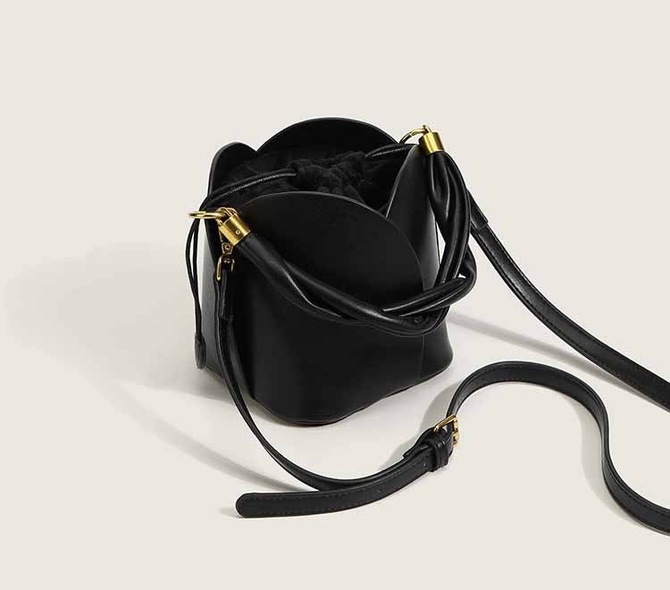 Style Fashion Women Bag In Handbags Genuine Leather Tote Sling Shoulder Ladies Handbag Luxury Flowers Design Bucket Bags - TTP