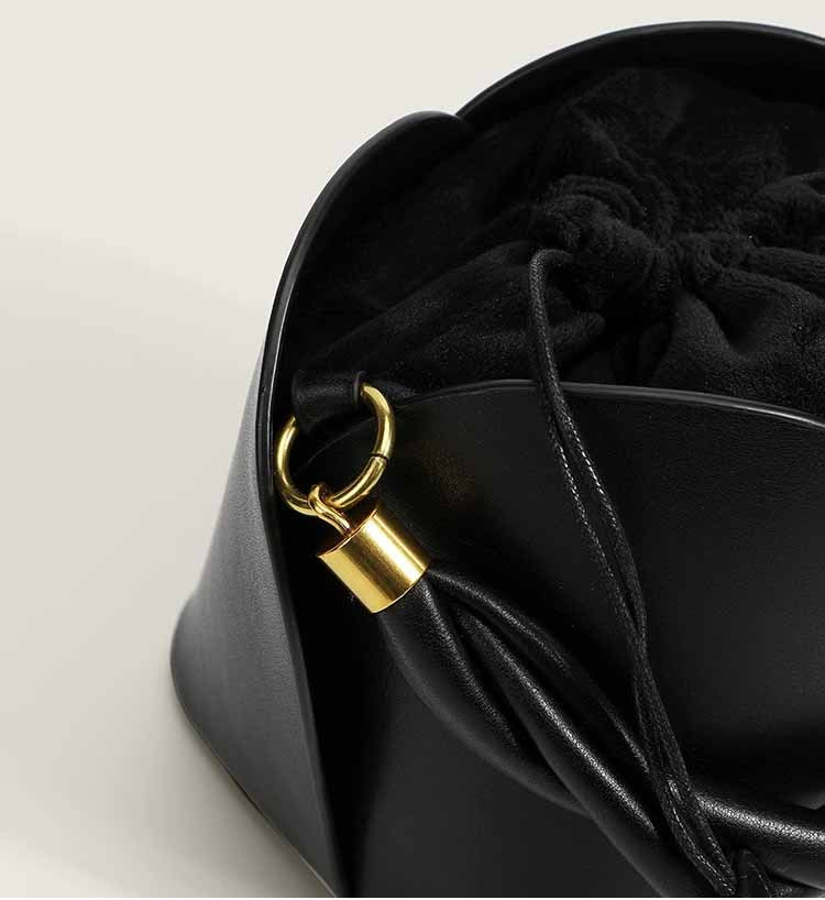 Style Fashion Women Bag In Handbags Genuine Leather Tote Sling Shoulder Ladies Handbag Luxury Flowers Design Bucket Bags - TTP