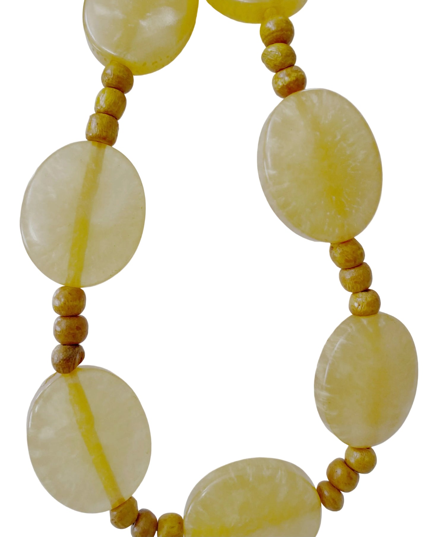 Yellow Beaded Necklace - TTP