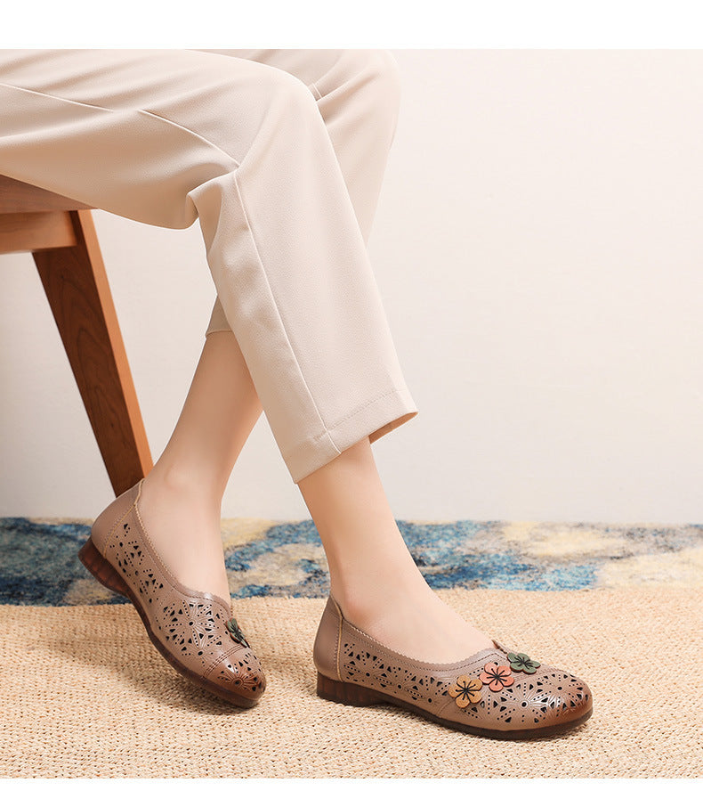 Faux Leather Sandals
