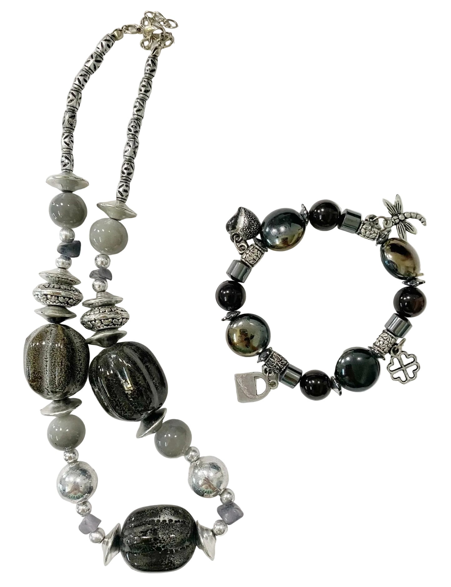Beaded Necklace & Bracelet - TTP