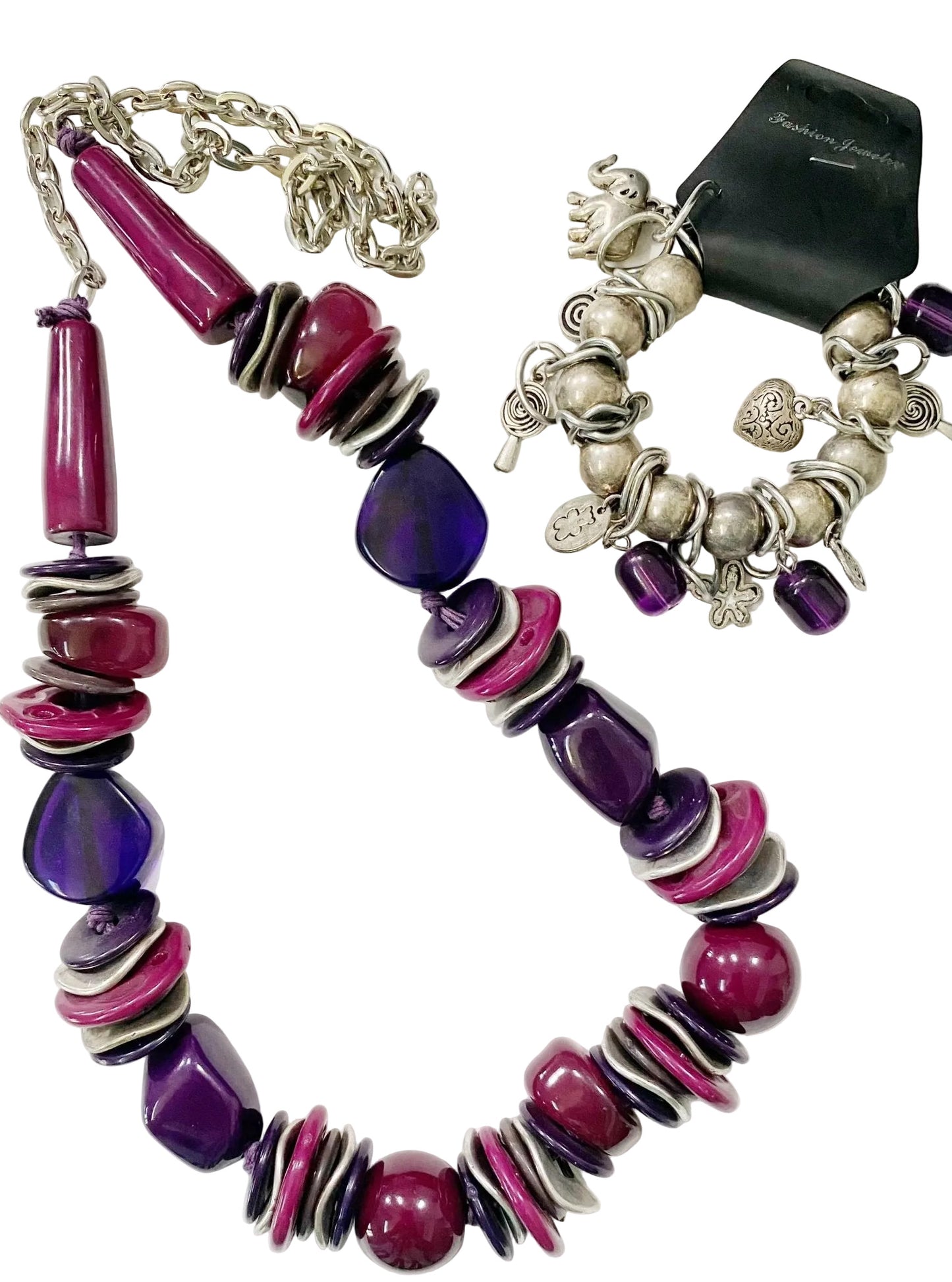 Beaded Necklace & Bracelet - TTP