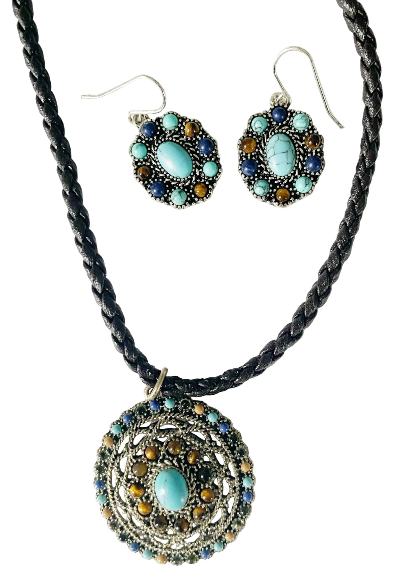 Beaded Necklace & Earrings - TTP