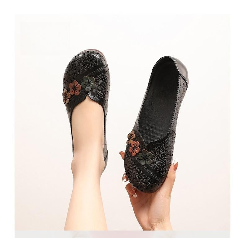 Faux Leather Sandals