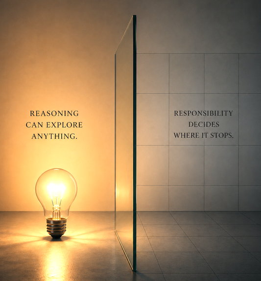 AI Can Reason, But Cannot BE Responsible