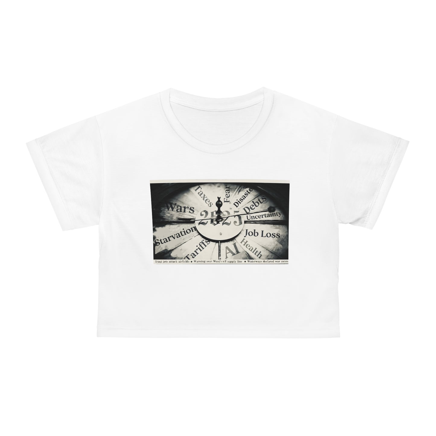 Futerrific Crop Tee (AOP)