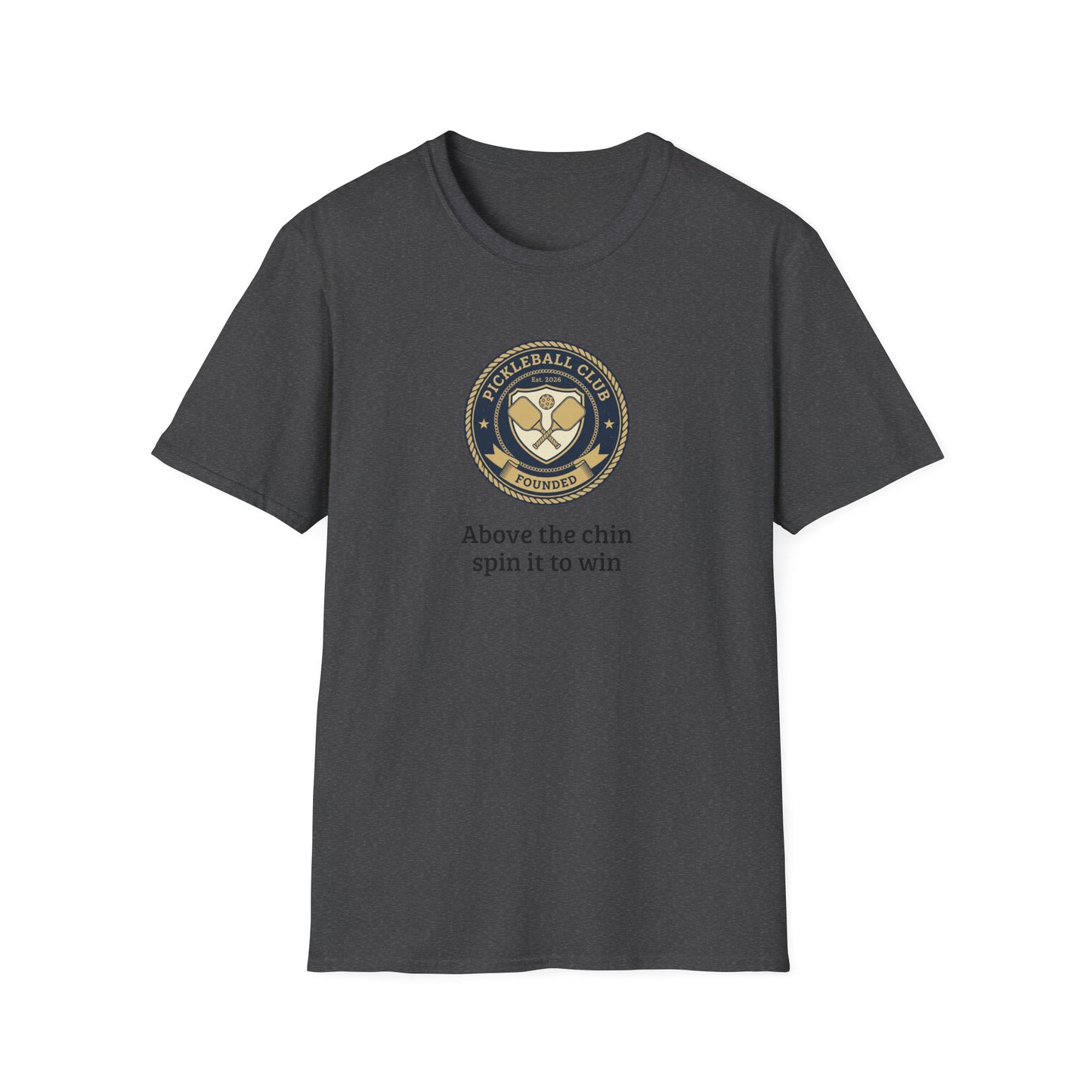 Pickleball Unisex Softstyle T-Shirt - 100% Cotton