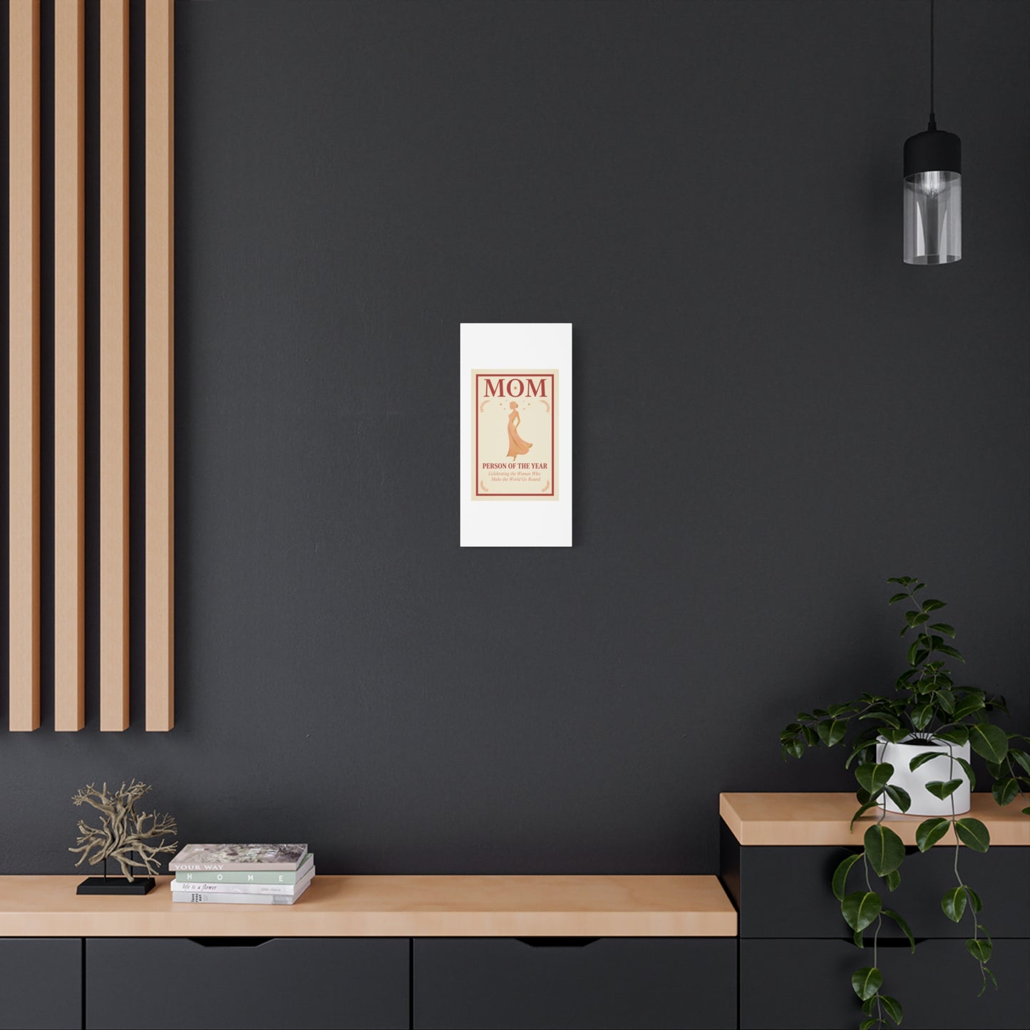 Mom: Person of the Year — Mother's Day Matte Canvas Wall Art