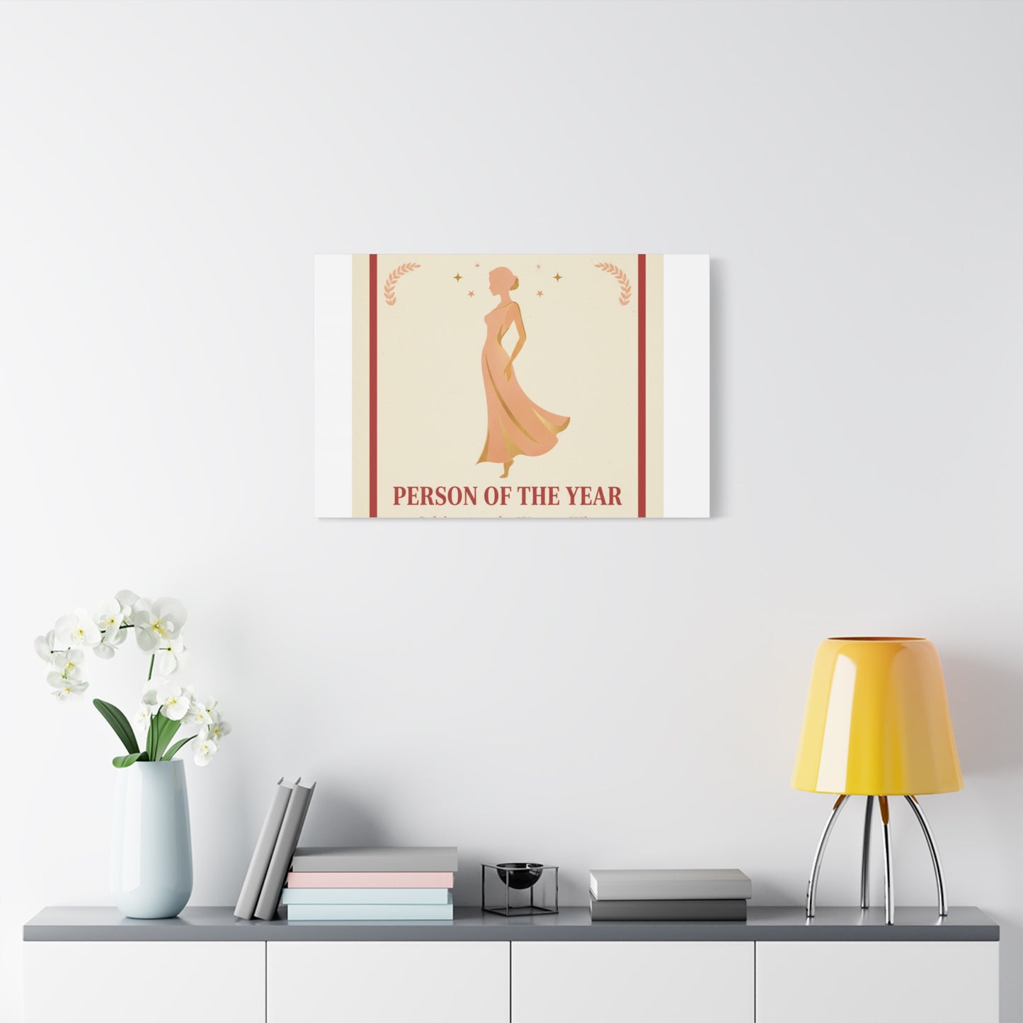 Mom: Person of the Year — Mother's Day Matte Canvas Wall Art