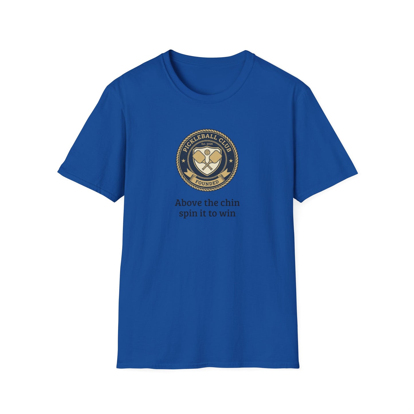 Pickleball Unisex Softstyle T-Shirt - 100% Cotton