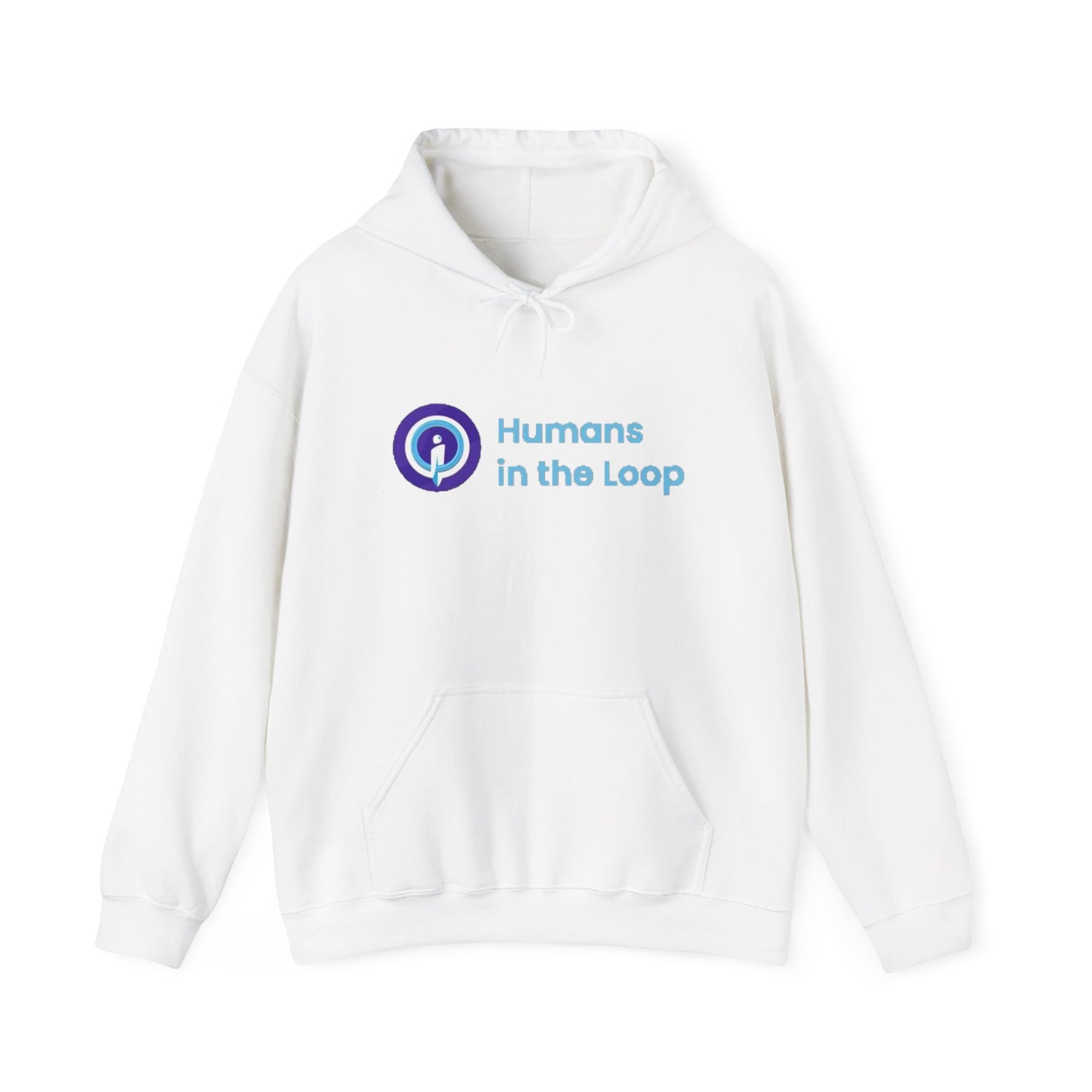 "Humans in the Loop" Heavy Blend Hoodie - Unisex