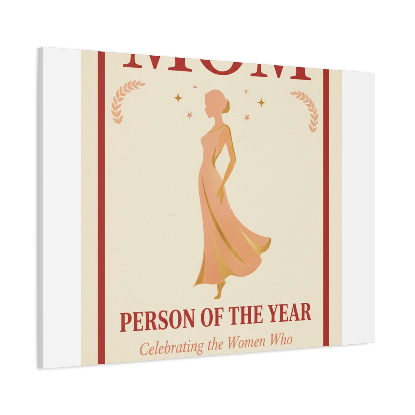 Mom: Person of the Year — Mother's Day Matte Canvas Wall Art
