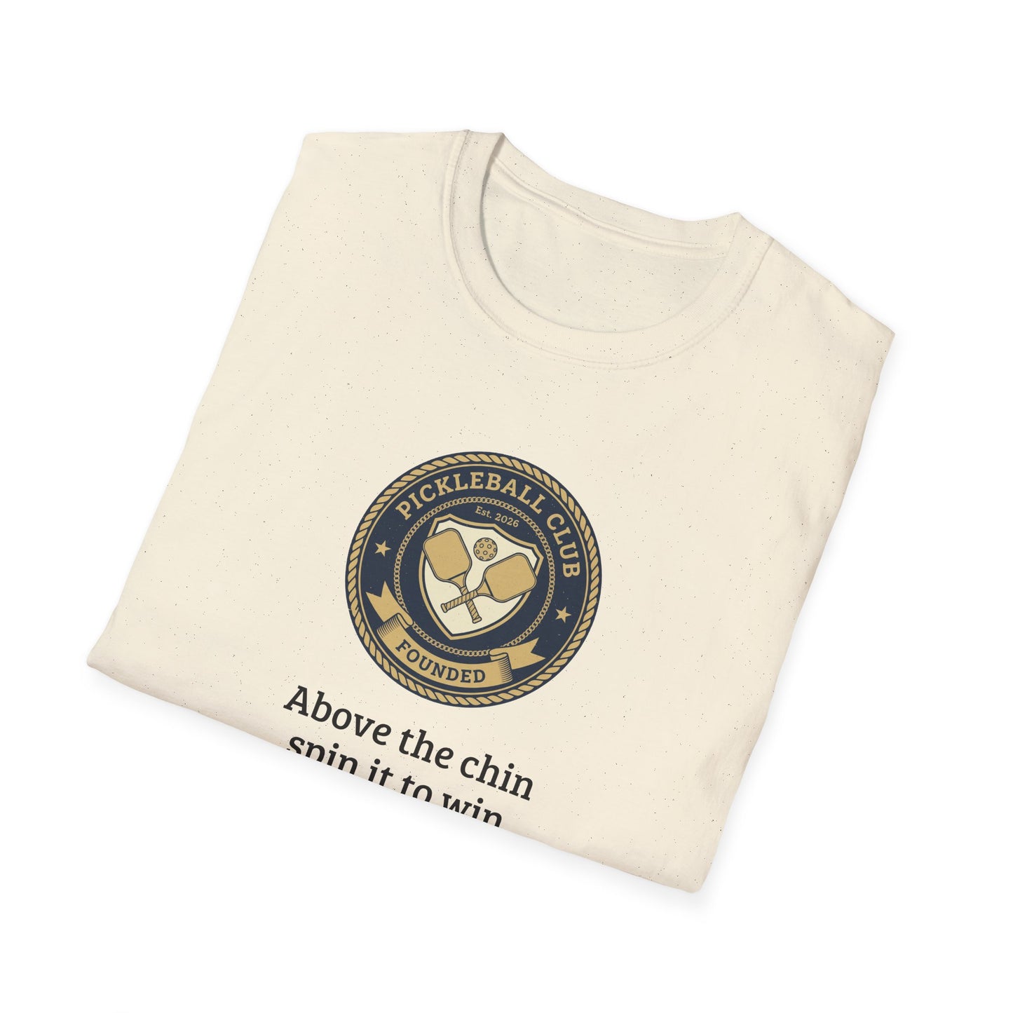 Pickleball Unisex Softstyle T-Shirt - 100% Cotton