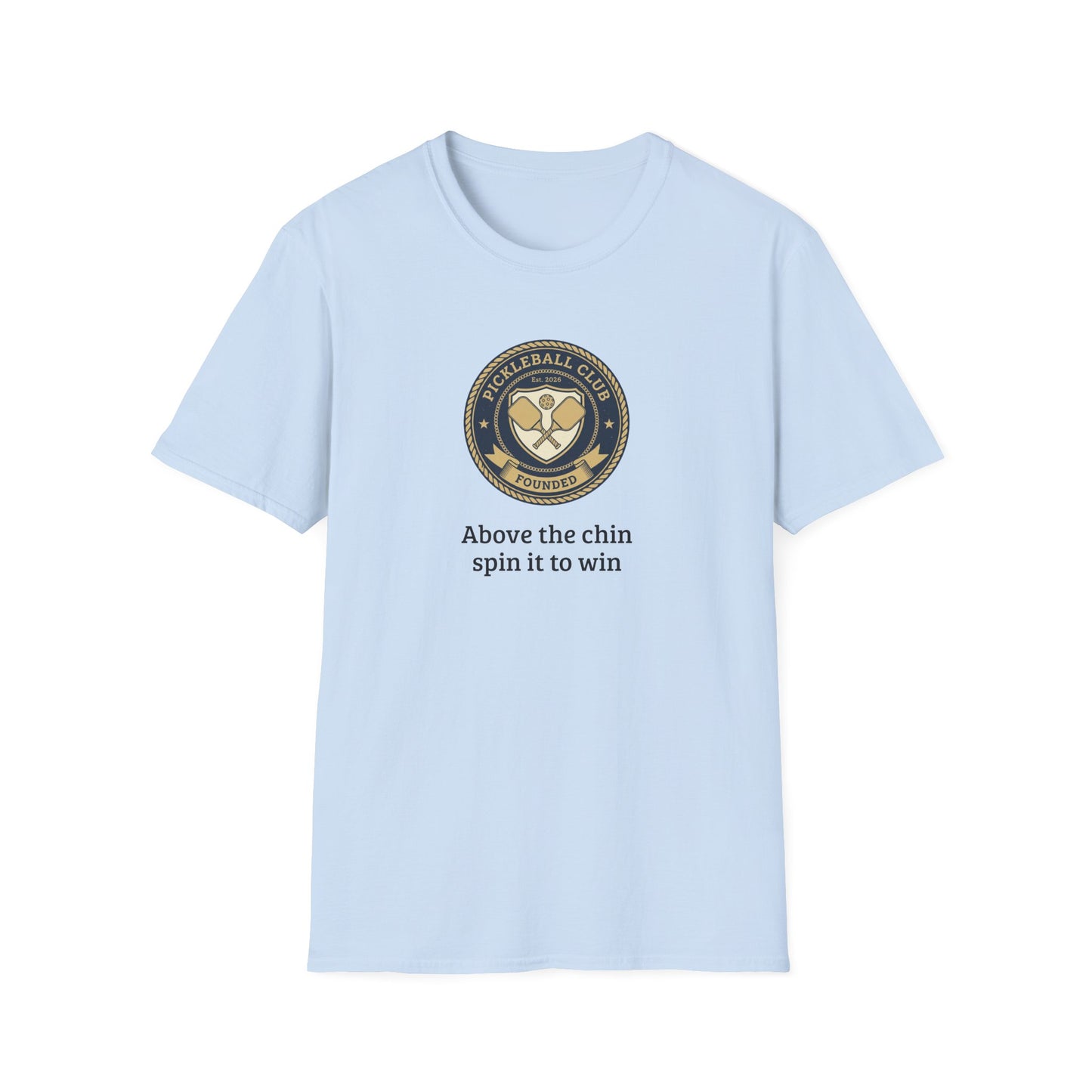 Pickleball Unisex Softstyle T-Shirt - 100% Cotton