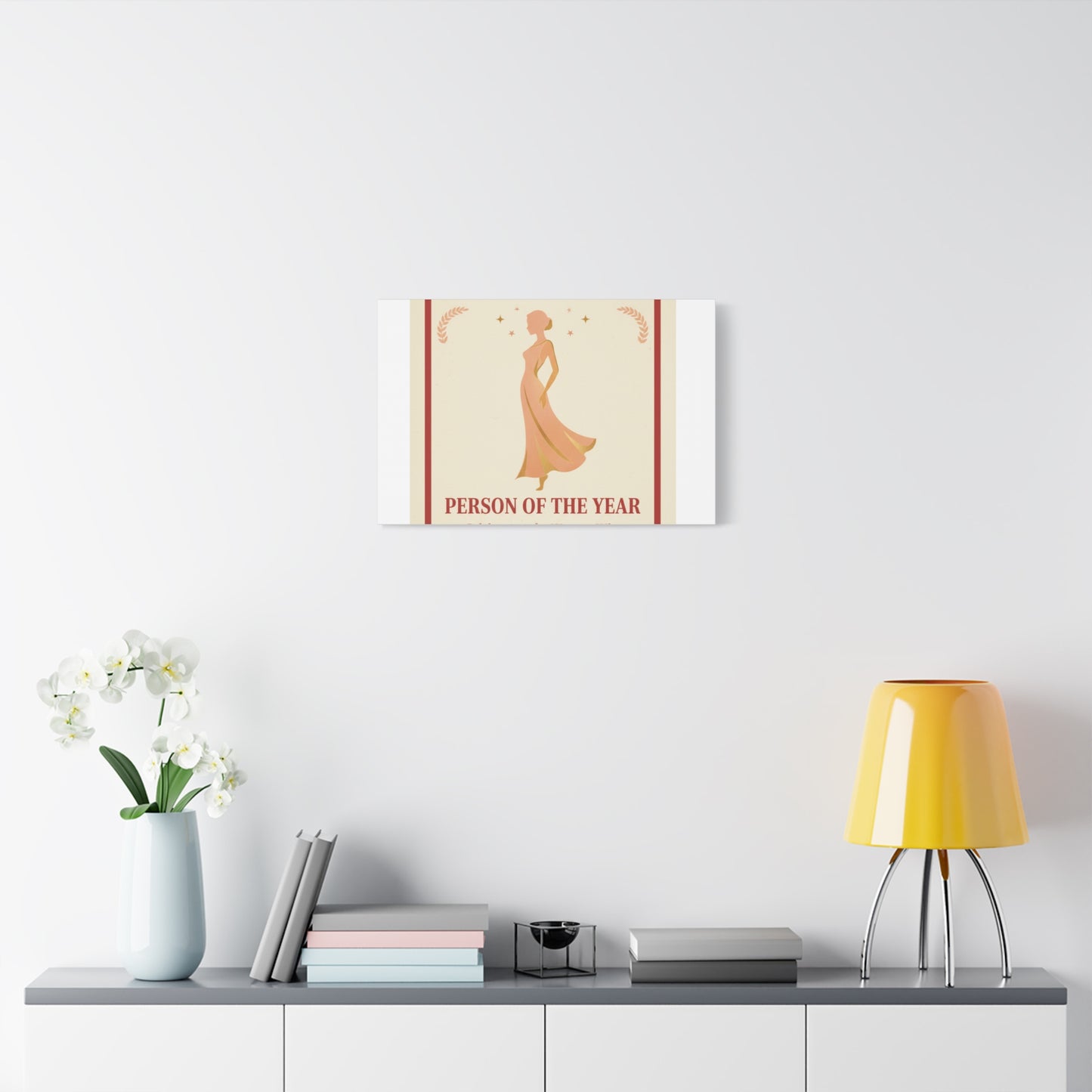Mom: Person of the Year — Mother's Day Matte Canvas Wall Art